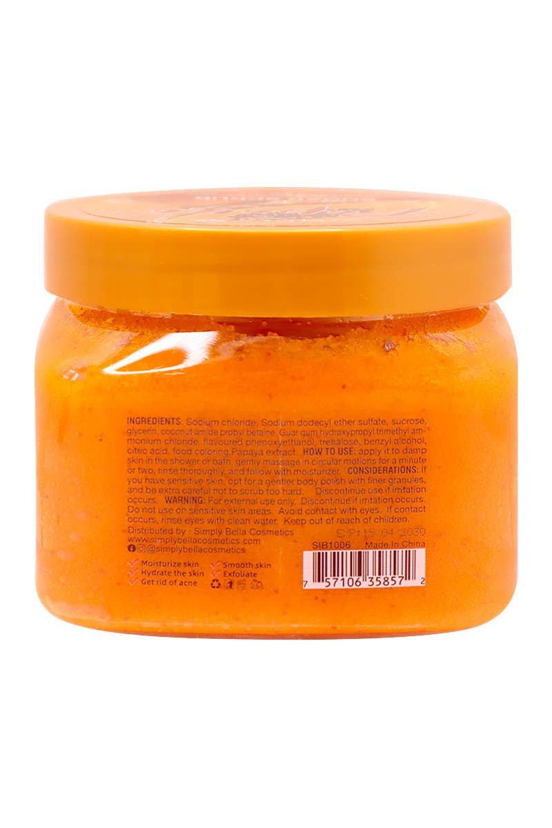 Papaya Sugar Scrub