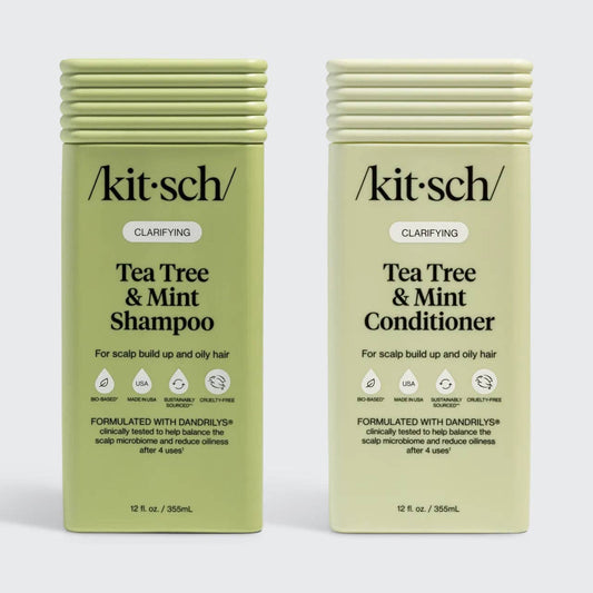 Clarifying Tea Tree & Mint Shampoo & Conditioner