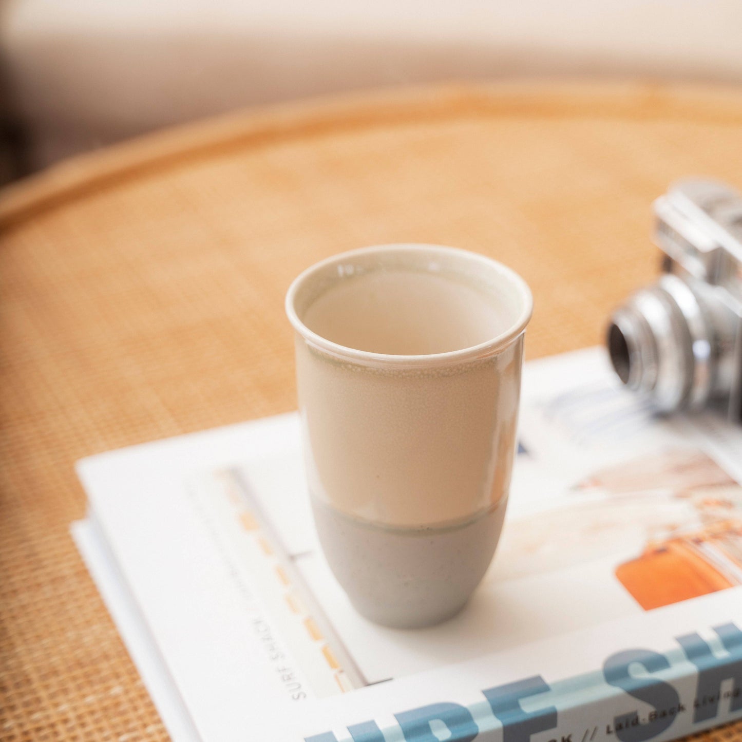 Mist Ceramic Mug – 12oz Reusable Travel Coffee Cup