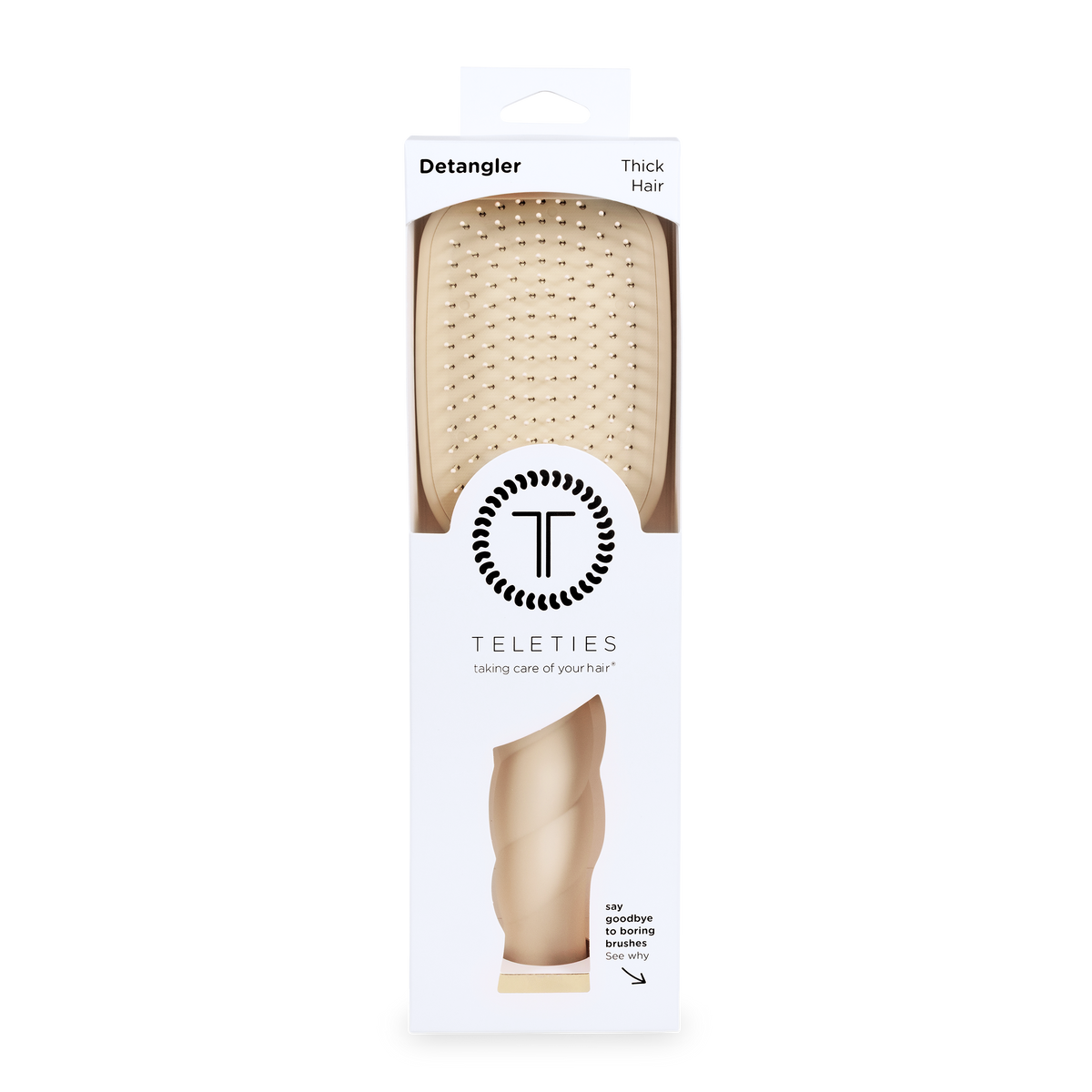 Detangler Brush |Tan| Thick
