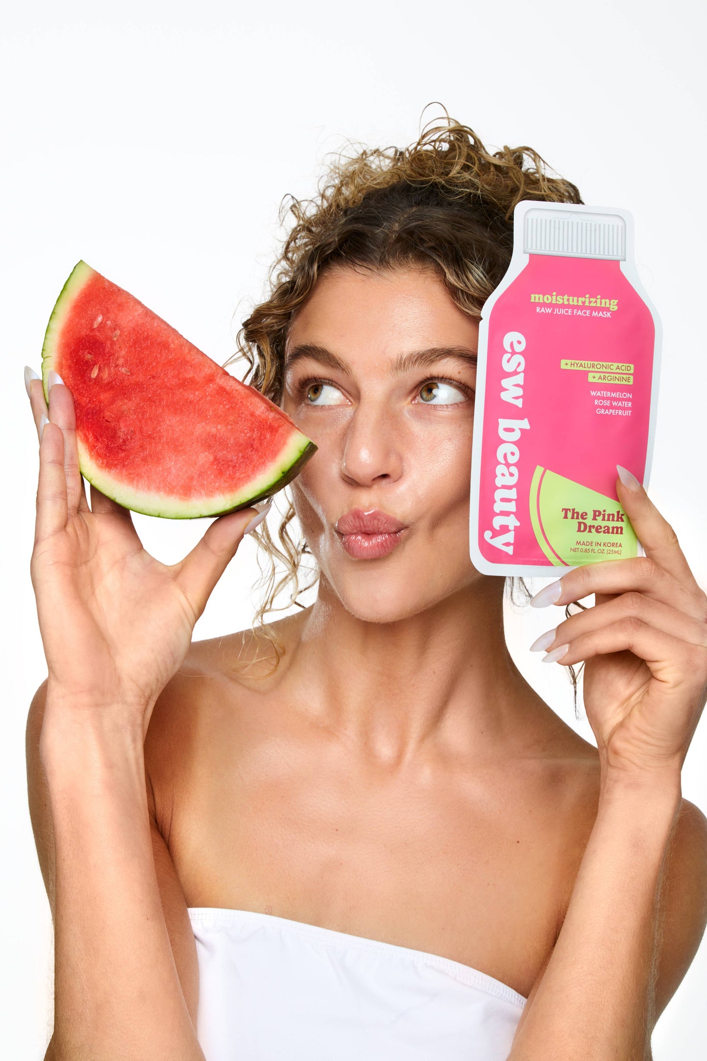 The Pink Dream Moisturizing Raw Juice Sheet Mask