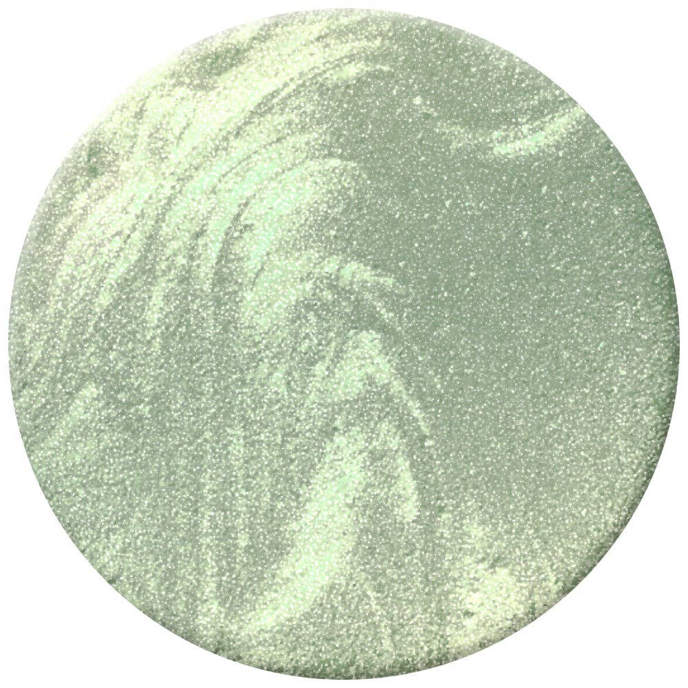 Peace & Love Light Green Gold Fleck Nail Polish