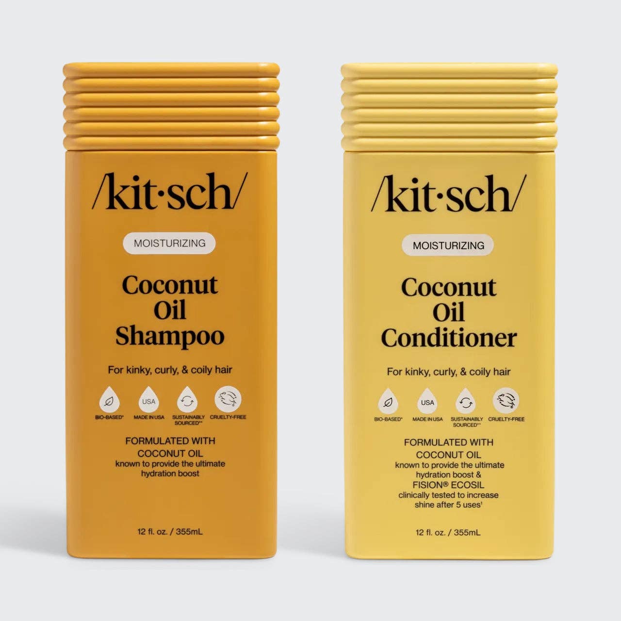 Moisturizing Coconut Oil Shampoo & Conditioner