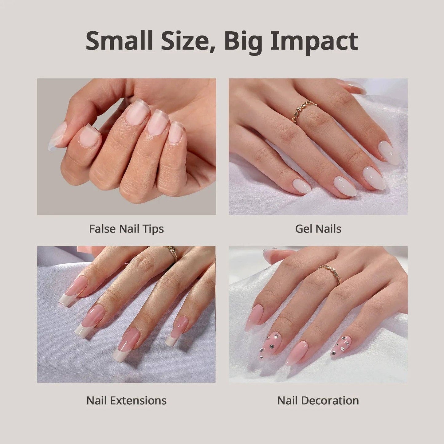 Handy Mini Nail Lamp - Fast Cure UV LED Nail Lamp for Nails