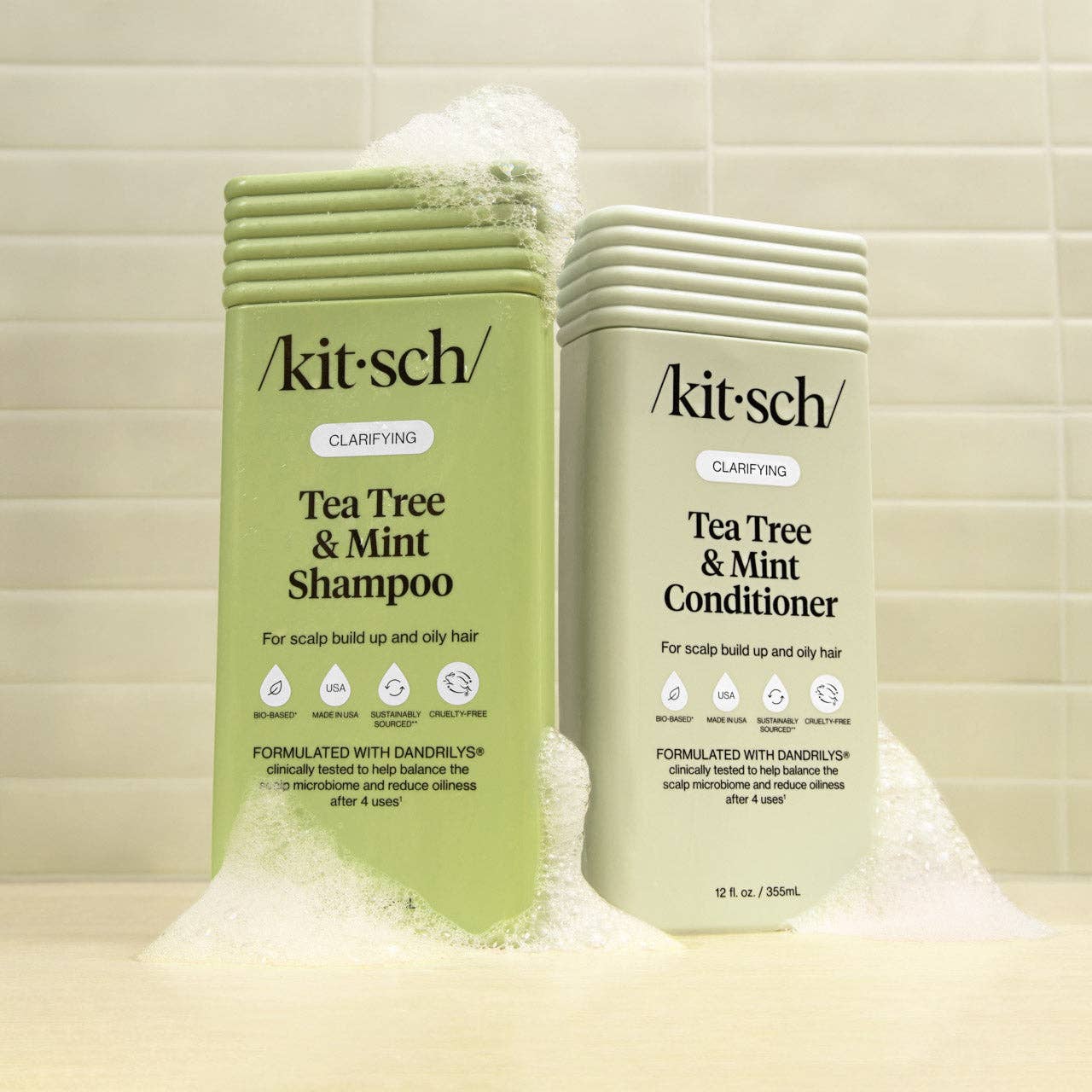 Clarifying Tea Tree & Mint Shampoo & Conditioner