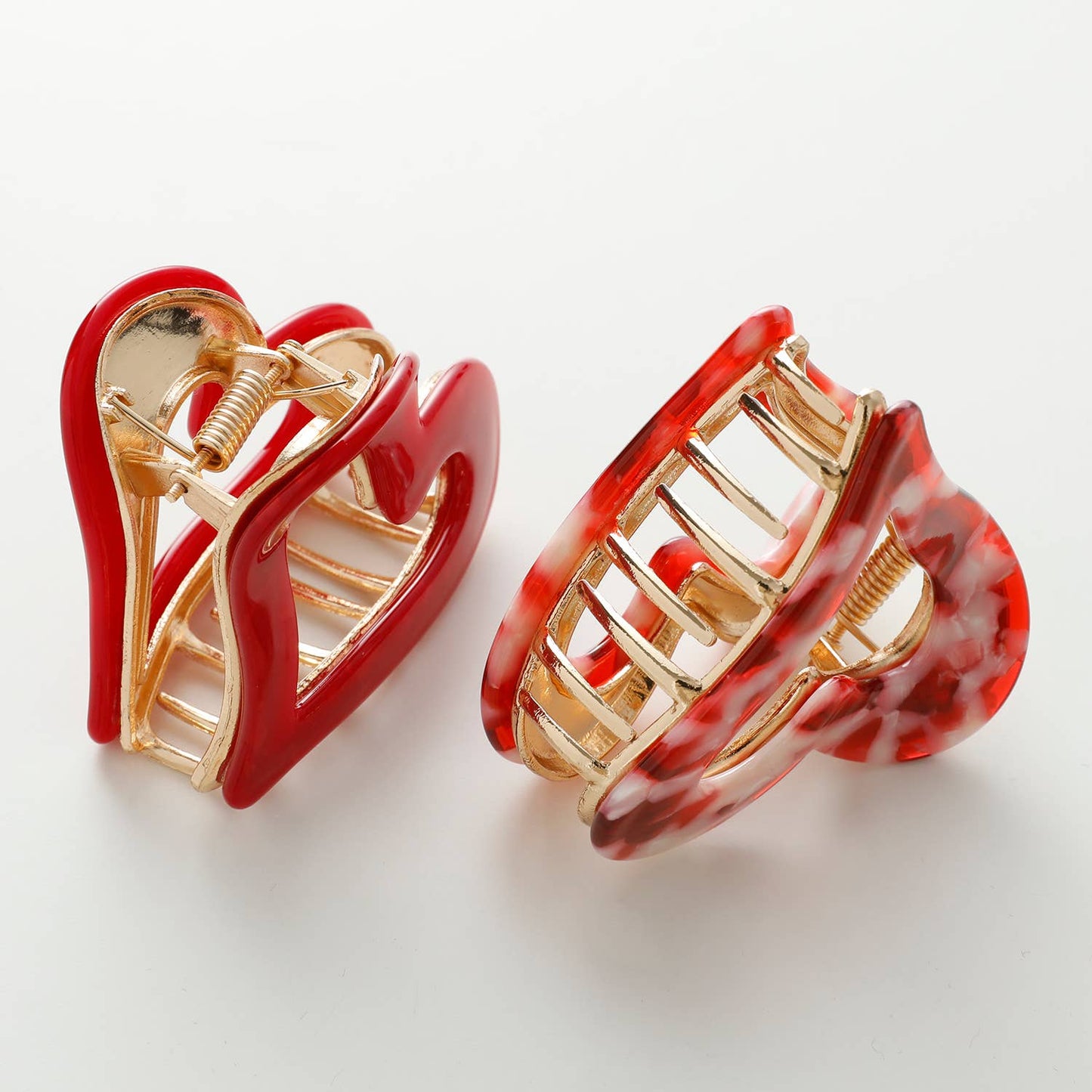 Juliette Valentine | Small Heart Metal Claw Clip