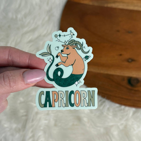 Capricorn Astrology Sign Sticker