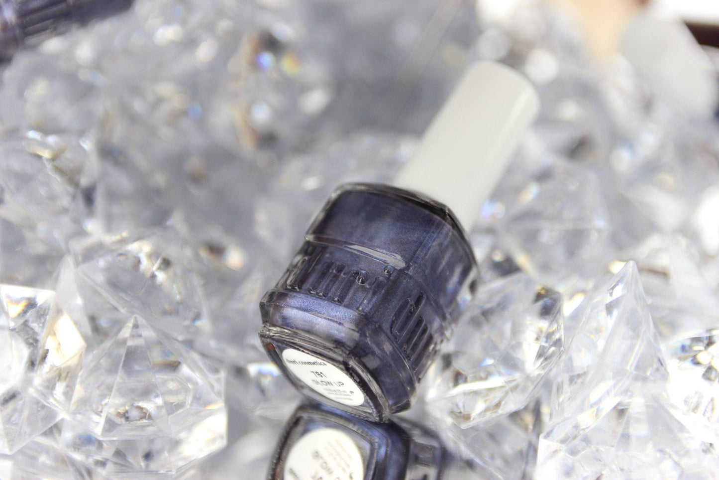761 Glow Up, Blue Pearl Nail Polish