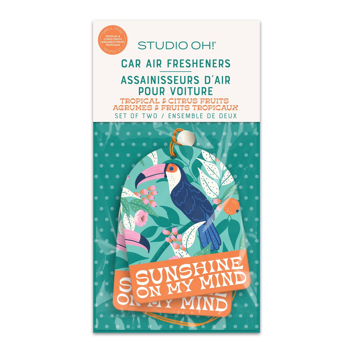 Sunshine on My Mind Car Air Freshener