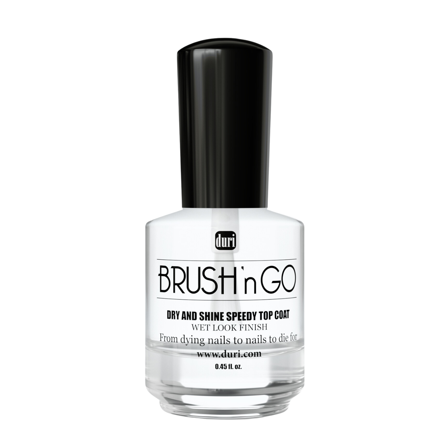 Brush'n GO Dry & Shine Speedy Top Coat Nail Polish