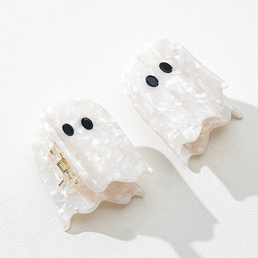 Cute Ghost | Halloween Claw Clip