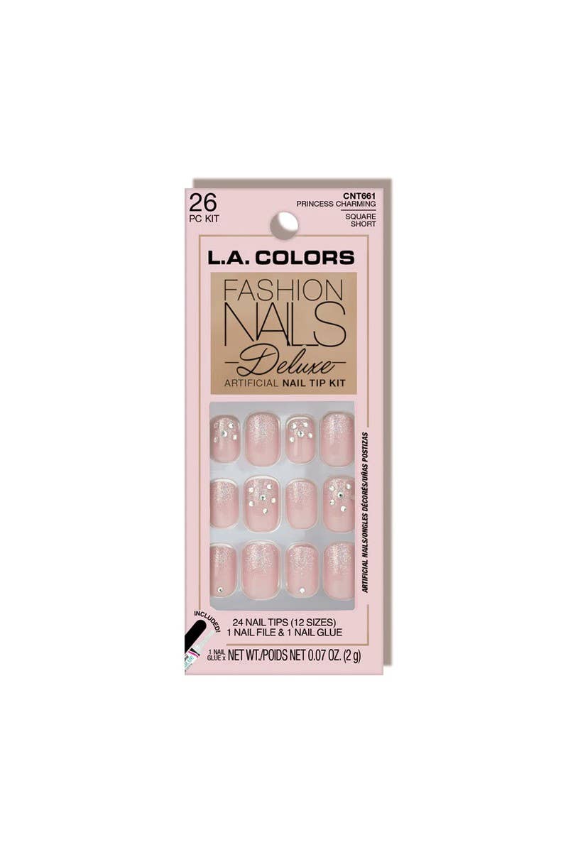 LA Colors Princess Fashion Nails Deluxe Nail Tip