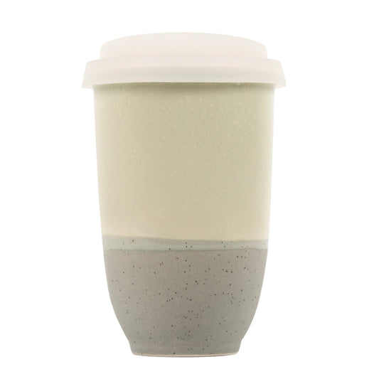 Mist Ceramic Mug – 12oz Reusable Travel Coffee Cup