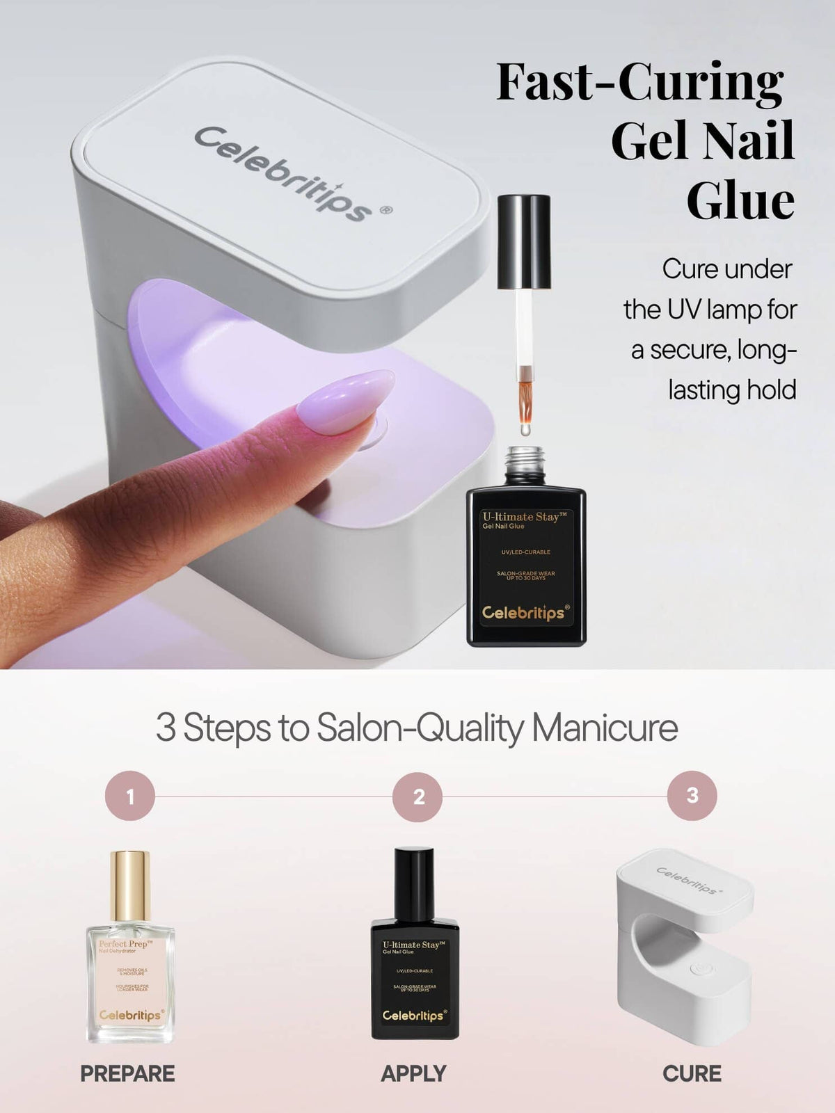 U-ltimate Stay™ Gel Nail Glue