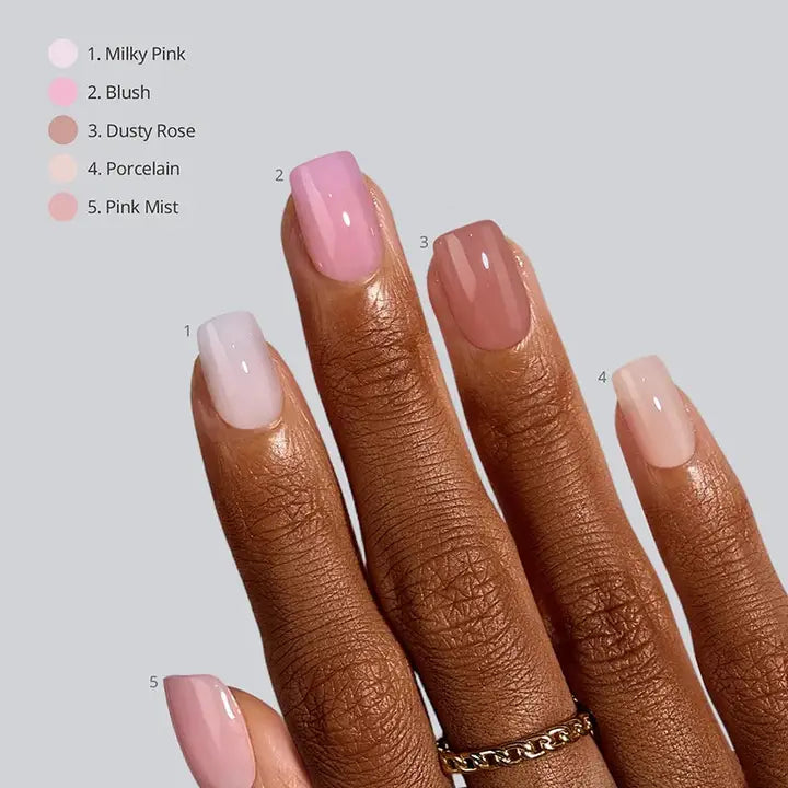 BTArtboxnails Xcoattips Press - On Nails - Bare Series - Square