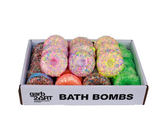 Juicy Peach Donut Bath Bomb